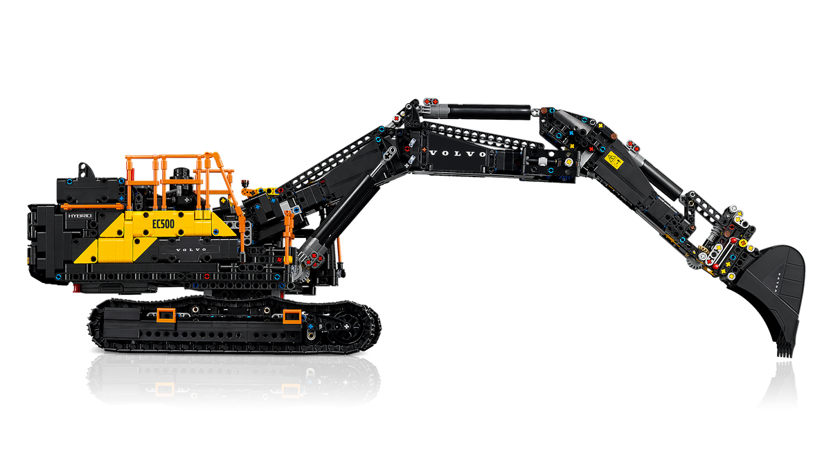 לגו Technic - מחפר Volvo EC500 Hybrid (42215)-3