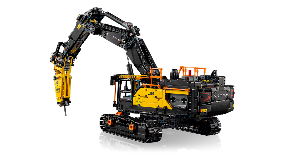 לגו Technic - מחפר Volvo EC500 Hybrid (42215)-4