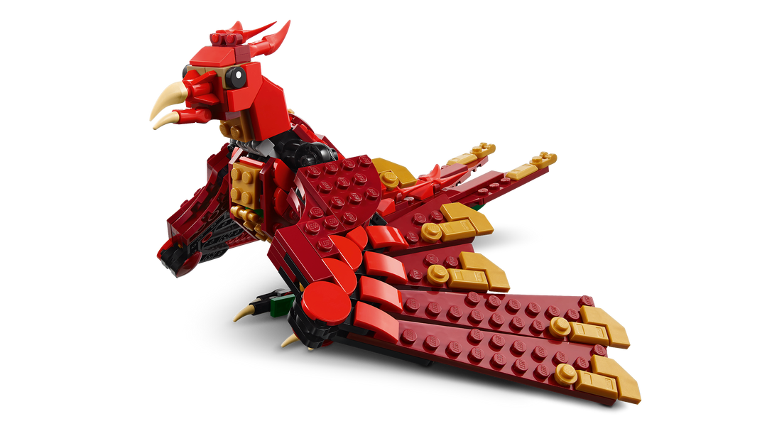 לגו Creator 3in1 - דרקון מימי הביניים (31161)-4