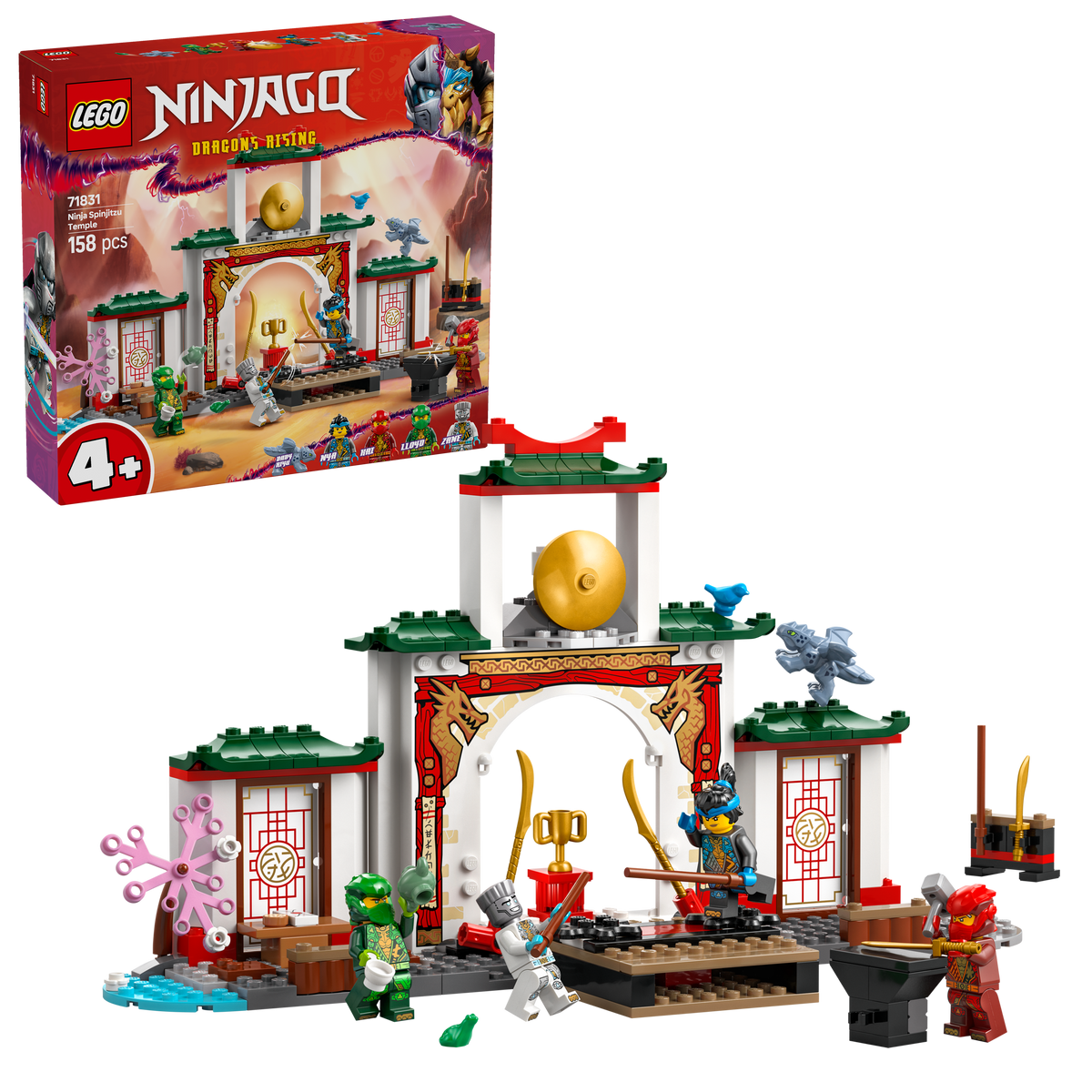 לגו NINJAGO® - מקדש ספינג‘יטסו של נינג'ה (71831)-2