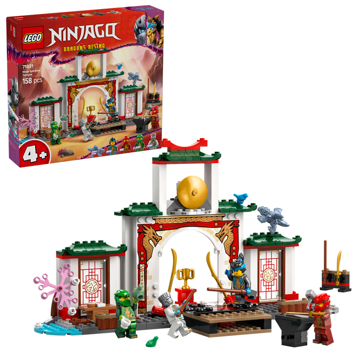 לגו NINJAGO® - מקדש ספינג‘יטסו של נינג'ה (71831)-2