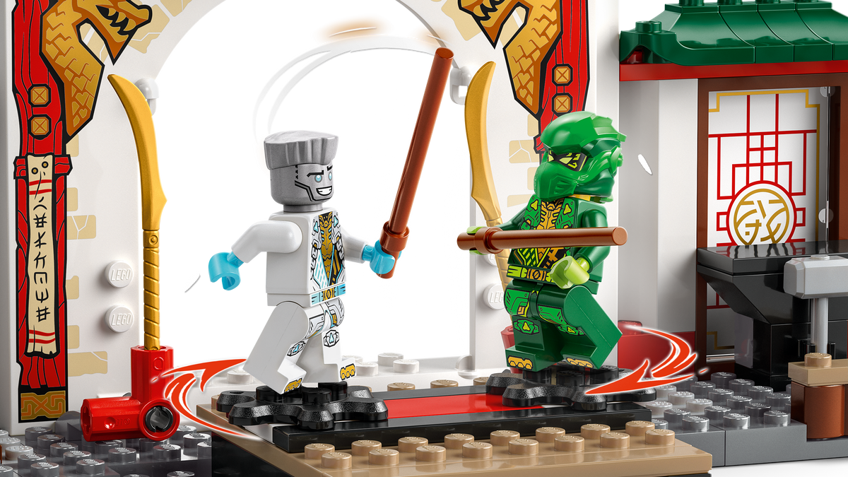לגו NINJAGO® - מקדש ספינג‘יטסו של נינג'ה (71831)-4