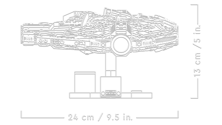 לגו Star Wars™ - מילניום פלקון™ (75375)-4