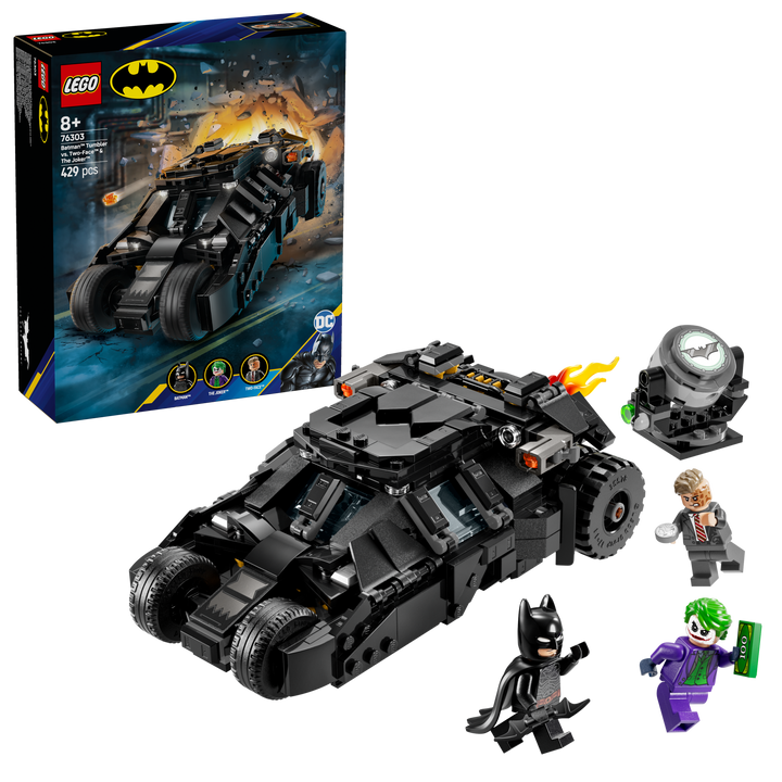 לגו DC Batman™ - Batman Tumbler™ נגד דו-פרצוף והג'וקר (76303)-2