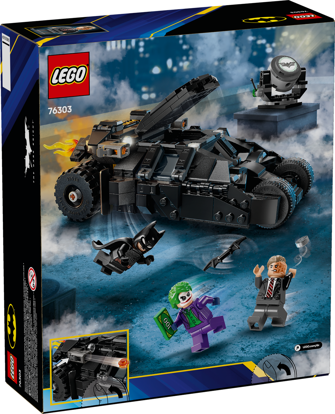לגו DC Batman™ - Batman Tumbler™ נגד דו-פרצוף והג'וקר (76303)-3