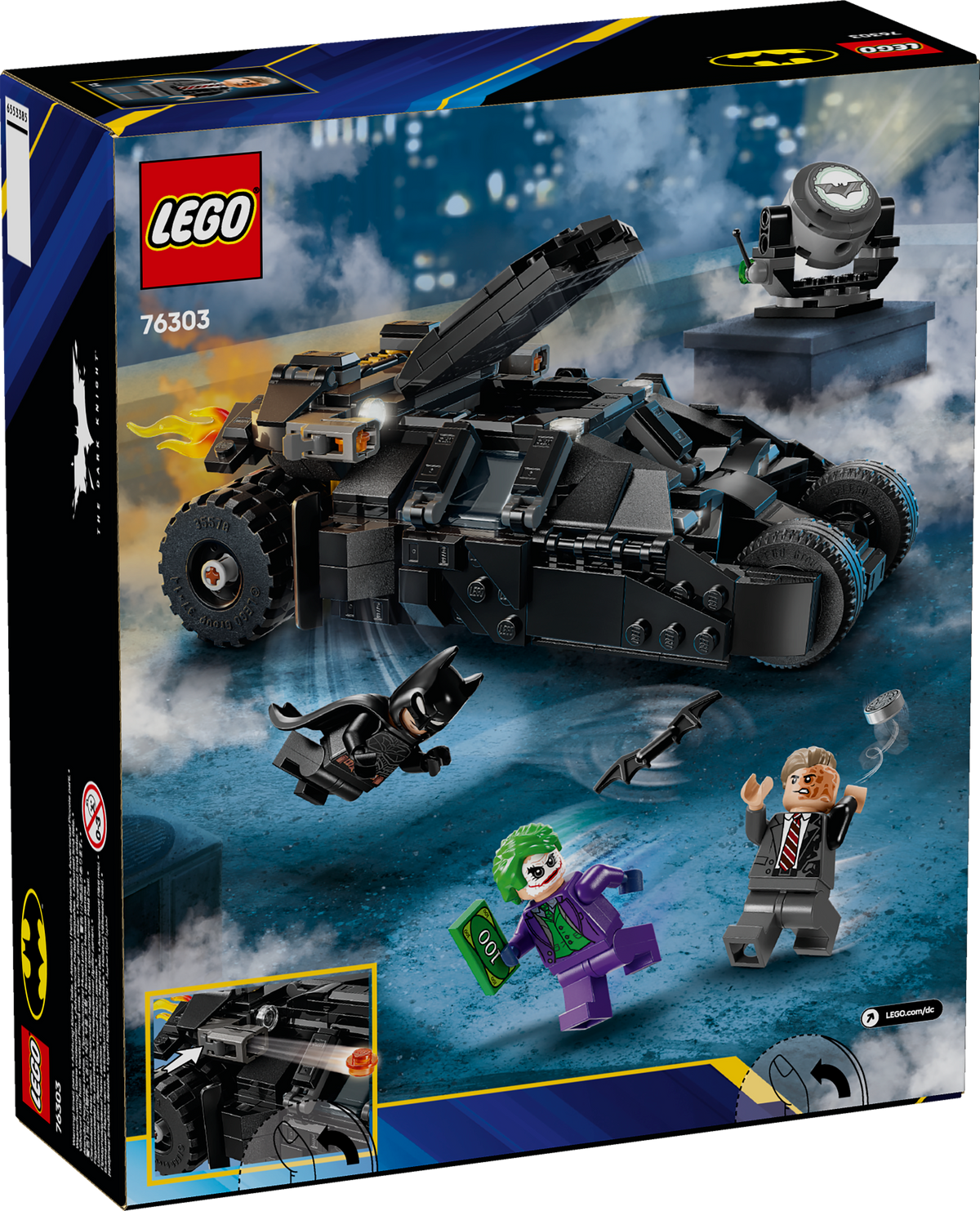 לגו DC Batman™ - Batman Tumbler™ נגד דו-פרצוף והג'וקר (76303)-3