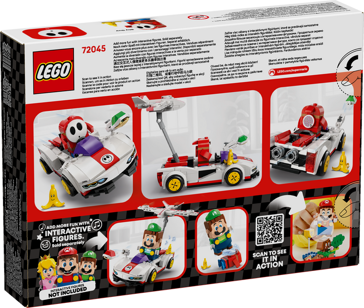 לגו Super Mario™ - Mario Kart – Shy Guy & P-Wing™ (72045)-3