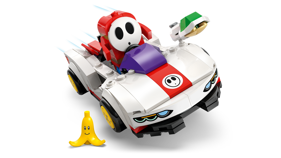 לגו Super Mario™ - Mario Kart – Shy Guy & P-Wing™ (72045)-5
