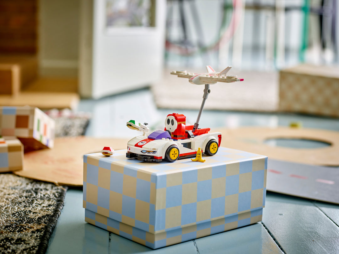 לגו Super Mario™ - Mario Kart – Shy Guy & P-Wing™ (72045)-11