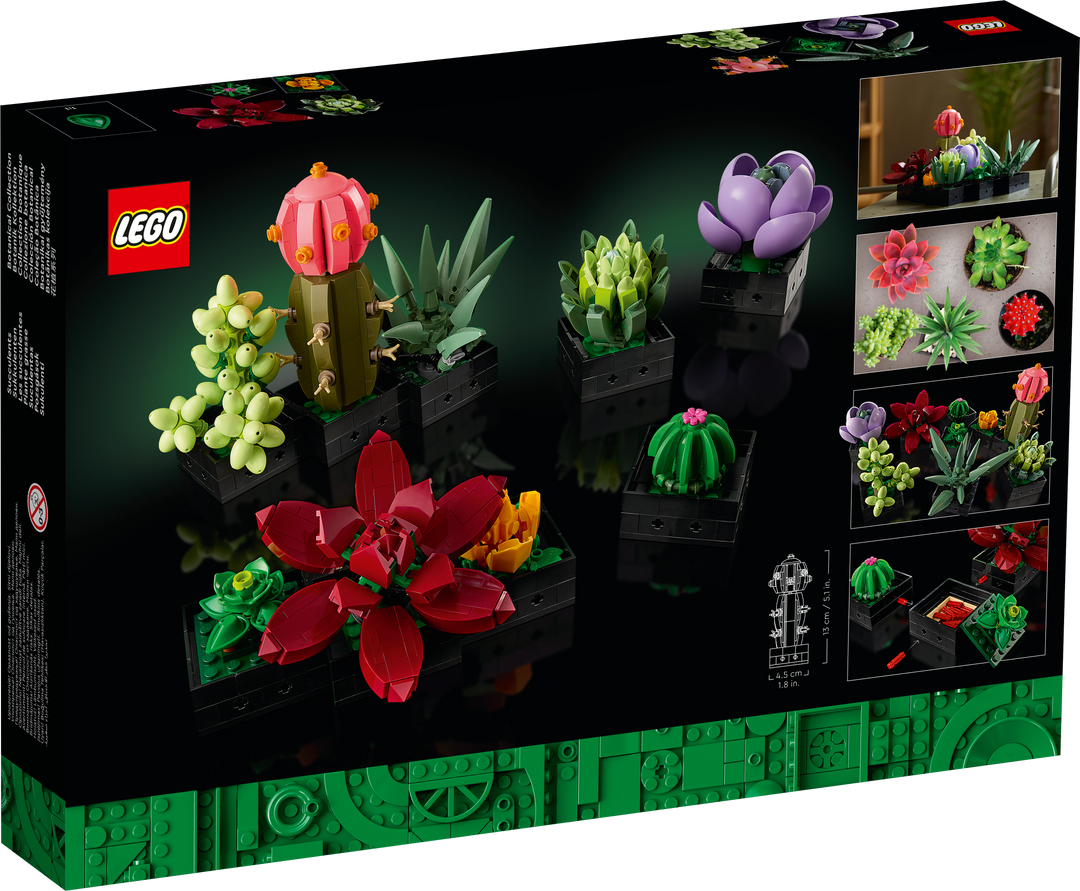 לגו Botanicals - Succulents (10309)-1