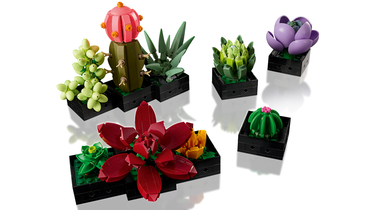 לגו Botanicals - Succulents (10309)-6