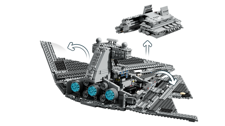 לגו Star Wars™ - משחתת כוכבים אימפריאלית™‎‏‎‏‎‎‏‎‏‎‏‎‏‎‎‏‎‏‎ (75394)-7