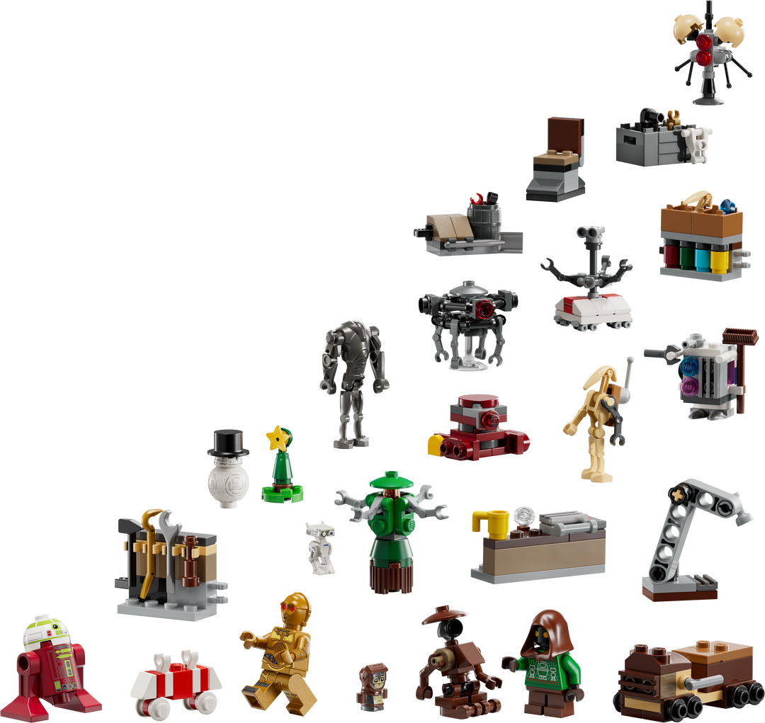 לגו Star Wars™ - לוח הפתעות חגיגי 2025 (75418)-0