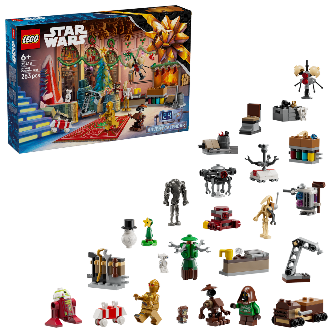 לגו Star Wars™ - לוח הפתעות חגיגי 2025 (75418)-1