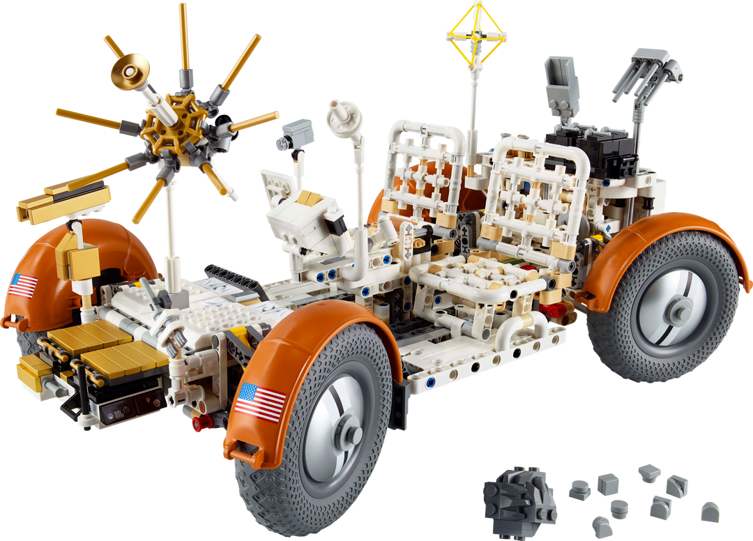 לגו Technic - רכב נודד של NASA Apollo ירחי - LRV (42182)-0