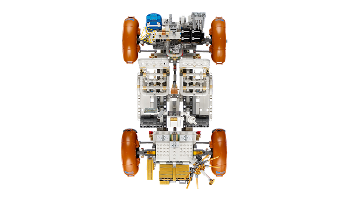 לגו Technic - רכב נודד של NASA Apollo ירחי - LRV (42182)-4