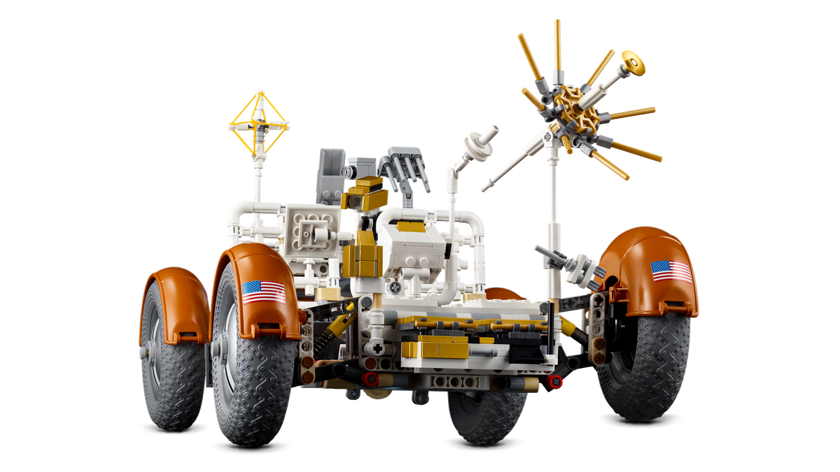 לגו Technic - רכב נודד של NASA Apollo ירחי - LRV (42182)-6