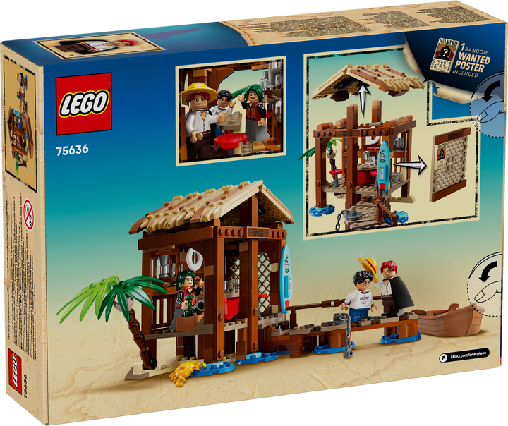 לגו ONE PIECE - בקתה בכפר טחנת הרוח (75636)-2