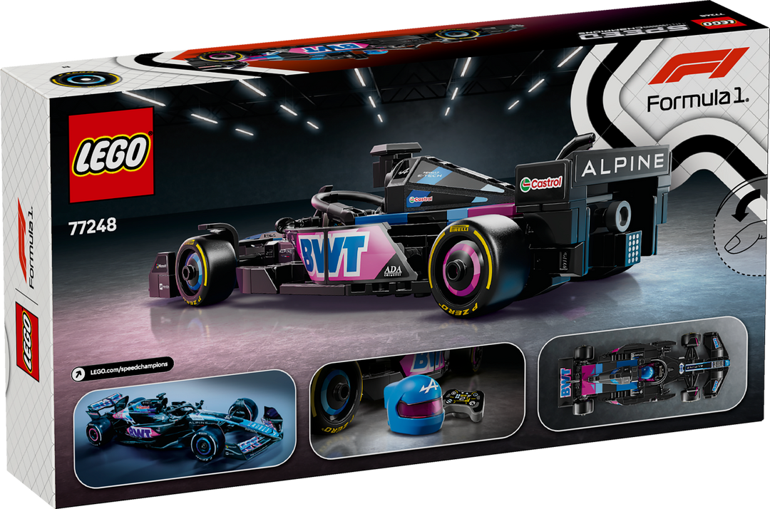 לגו Speed Champions - מכונית מרוץ BWT Alpine ®F1 Team A524 (77248)-1