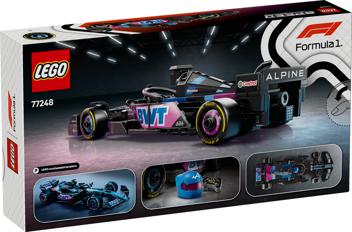 לגו Speed Champions - מכונית מרוץ BWT Alpine ®F1 Team A524 (77248)-2