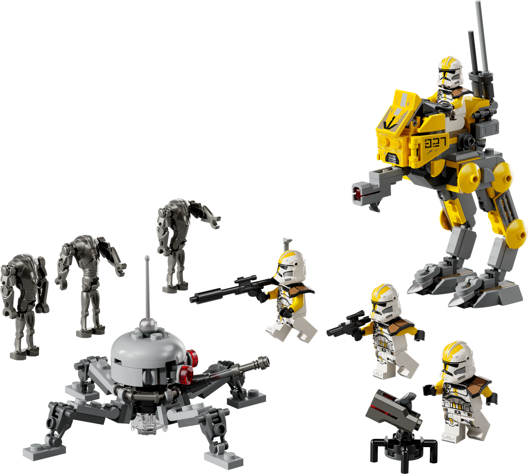לגו Star Wars™ - מארז קרב של חיילים משובטים מגיס הכוכב 327 (75431)-0