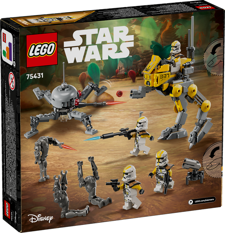 לגו Star Wars™ - מארז קרב של חיילים משובטים מגיס הכוכב 327 (75431)-3