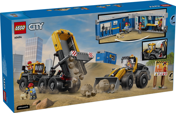 לגו City - משאית עפר ומעמיס קדמי (60494)-2