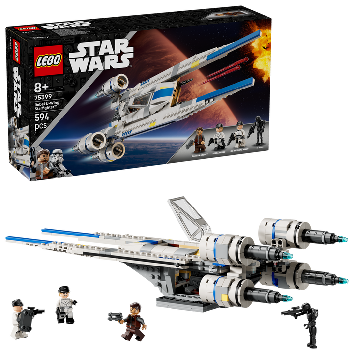 לגו Star Wars™ - סטארפייטר U-Wing של המורדים (75399)-2
