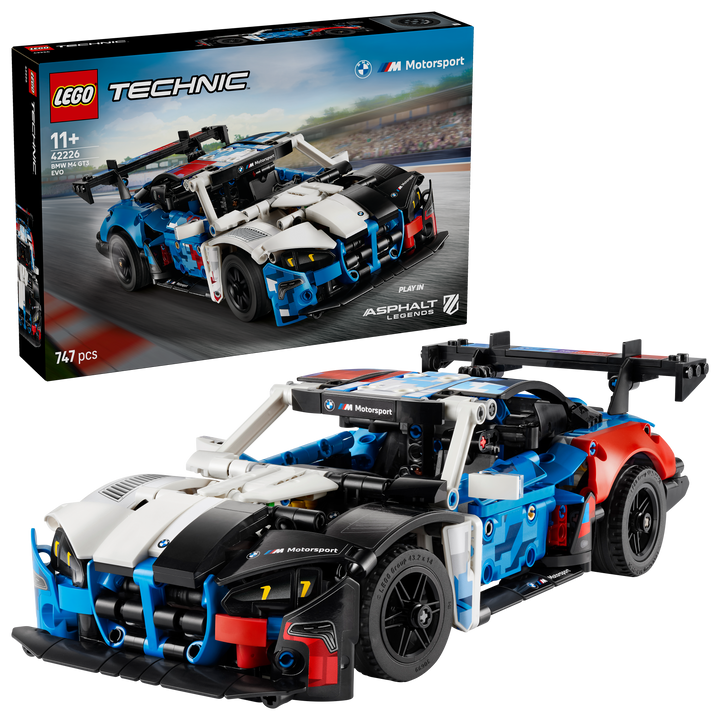 לגו Technic - מכונית מרוץ BMW M4 GT3 EVO (42226)-2