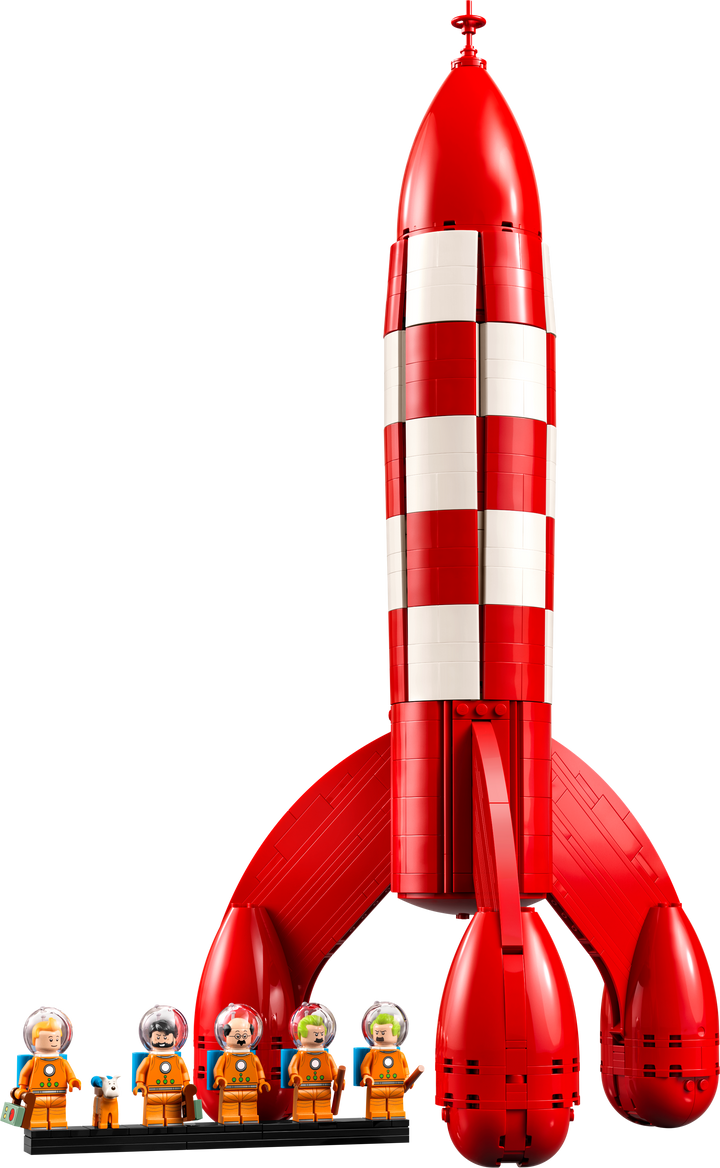 לגו Ideas - רקטת הירח של ®Tintin (21367)-1