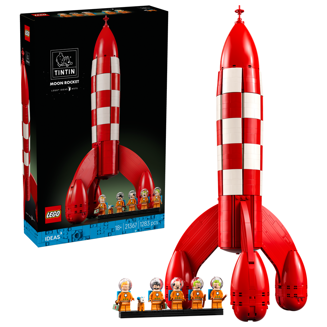 לגו Ideas - רקטת הירח של ®Tintin (21367)-1