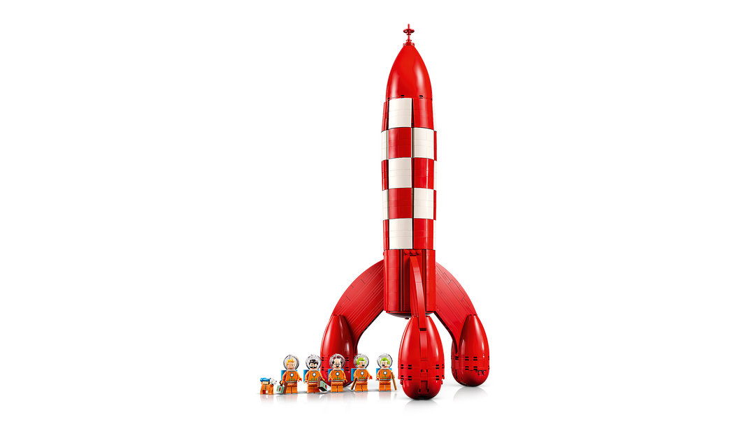 לגו Ideas - רקטת הירח של ®Tintin (21367)-4