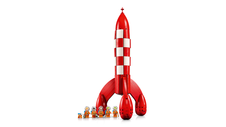לגו Ideas - רקטת הירח של ®Tintin (21367)-5
