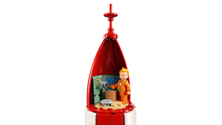 לגו Ideas - רקטת הירח של ®Tintin (21367)-6