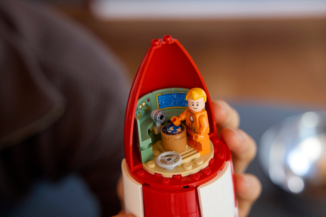 לגו Ideas - רקטת הירח של ®Tintin (21367)-10