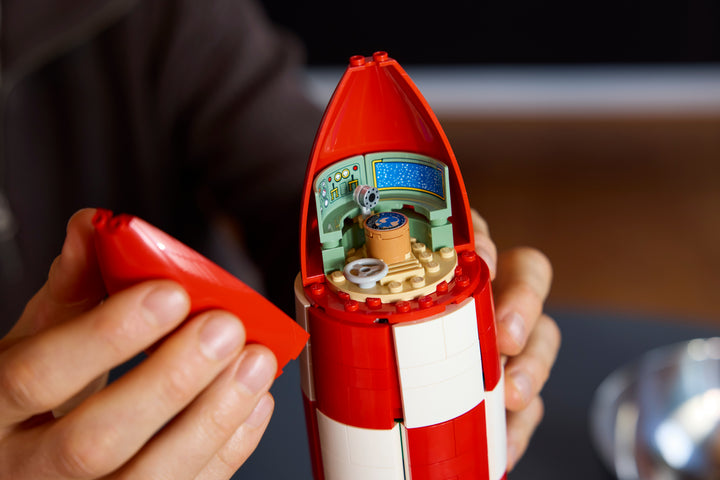 לגו Ideas - רקטת הירח של ®Tintin (21367)-12