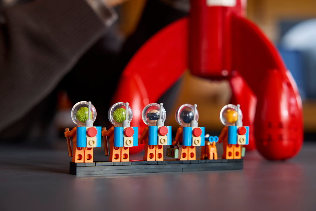 לגו Ideas - רקטת הירח של ®Tintin (21367)-12
