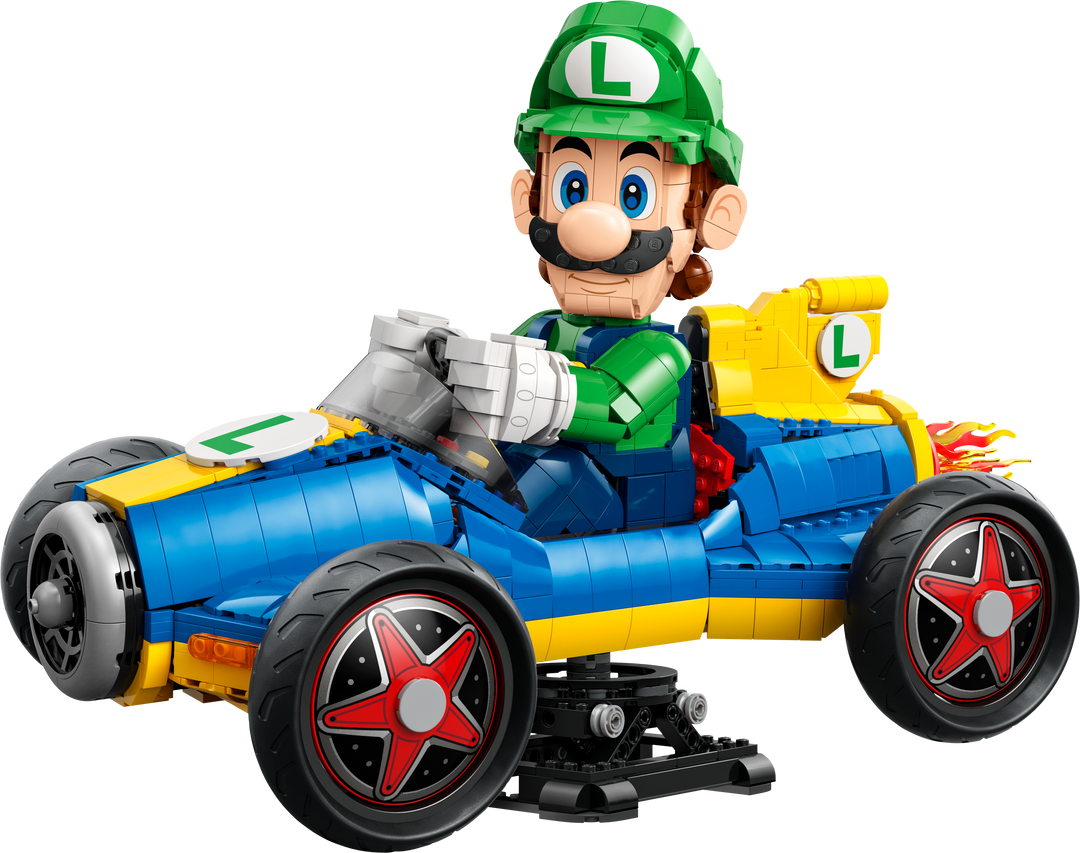 לגו Super Mario™ - ™Luigi – Mario Kart ו- Mach 8 (72050)