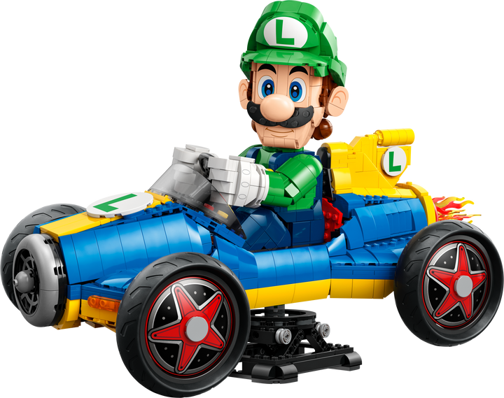 לגו Super Mario™ - ™Luigi – Mario Kart ו- Mach 8 (72050)-1