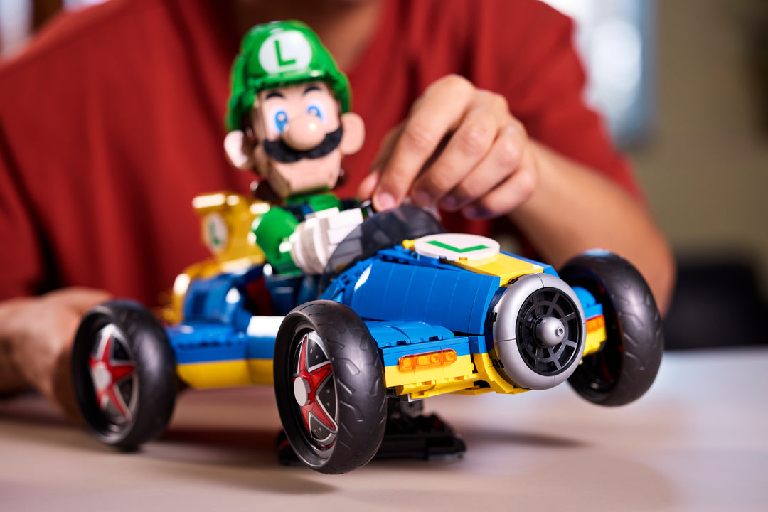 לגו Super Mario™ - ™Luigi – Mario Kart ו- Mach 8 (72050)-7