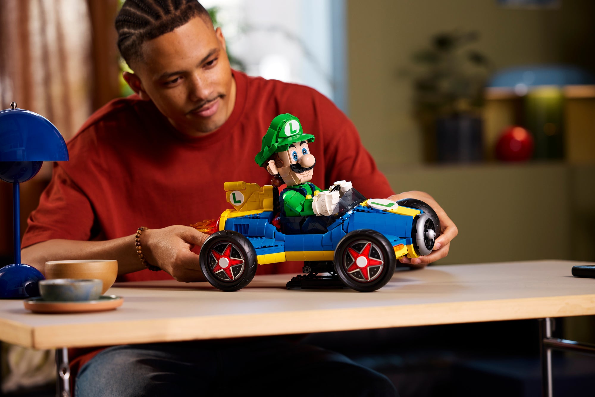 לגו Super Mario™ - ™Luigi – Mario Kart ו- Mach 8 (72050)-10