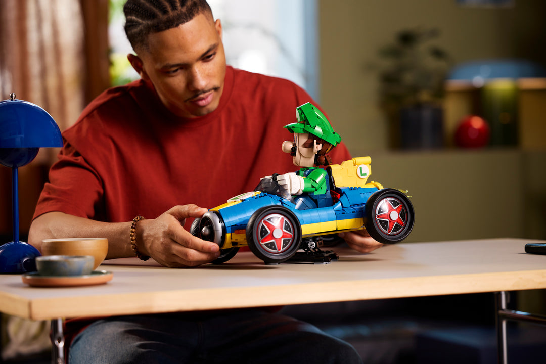 לגו Super Mario™ - ™Luigi – Mario Kart ו- Mach 8 (72050)-10