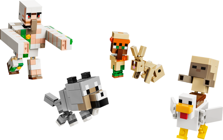 לגו Minecraft® - מתקפת צ‘יקן ג‘וקי במדבר (21592)-1