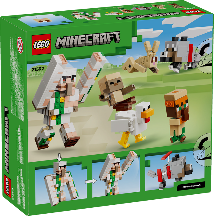 לגו Minecraft® - מתקפת צ‘יקן ג‘וקי במדבר (21592)-3