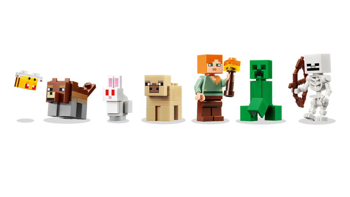 לגו Minecraft® - הרפתקת הלילה הראשון (21593)-3