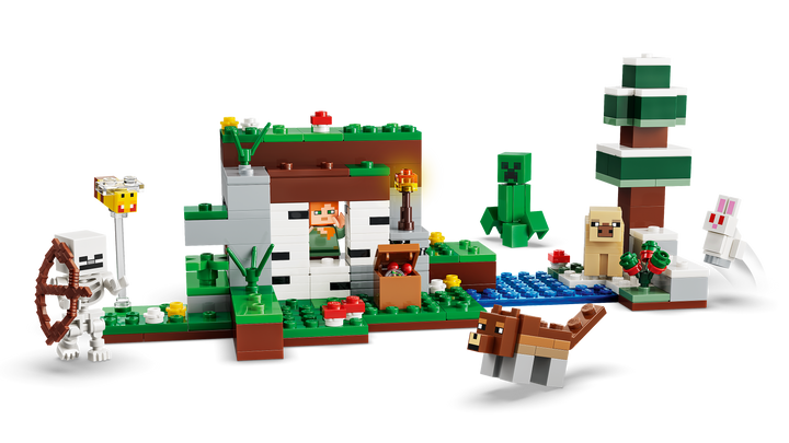 לגו Minecraft® - הרפתקת הלילה הראשון (21593)-4