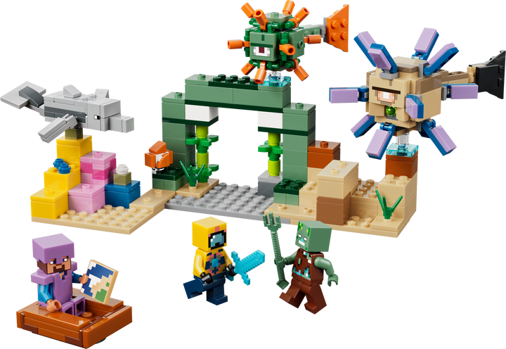 לגו Minecraft® - הרפתקה תת-ימית (21598)-1