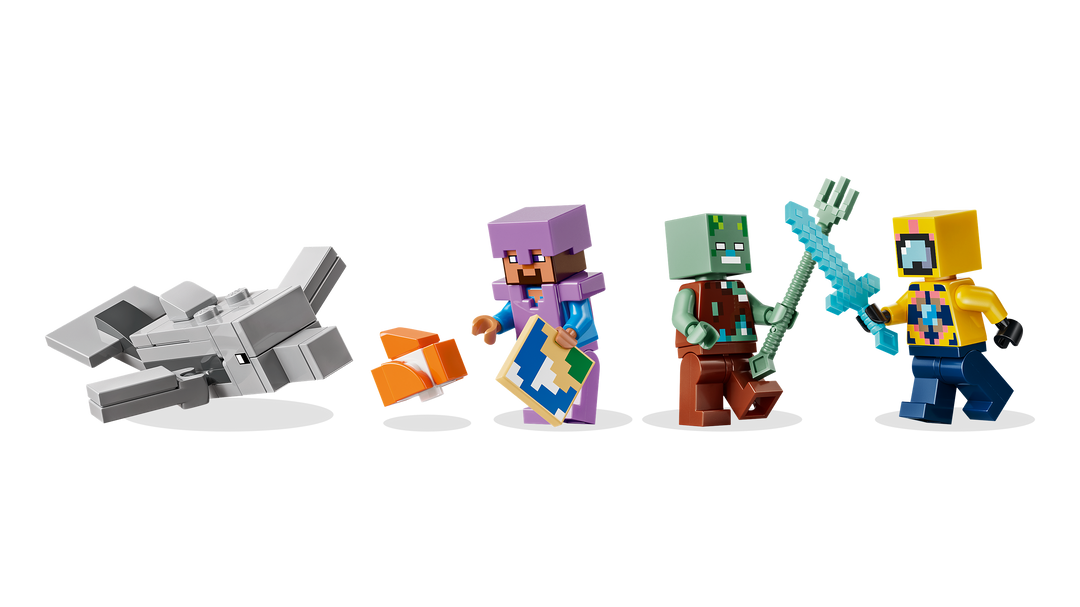 לגו Minecraft® - הרפתקה תת-ימית (21598)-3