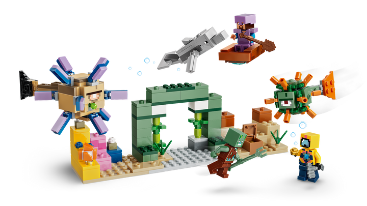 לגו Minecraft® - הרפתקה תת-ימית (21598)-5