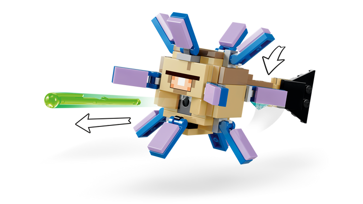 לגו Minecraft® - הרפתקה תת-ימית (21598)-7